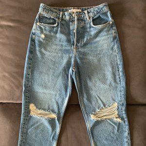 ZARA jeans hi-rise ankle lenght size 6